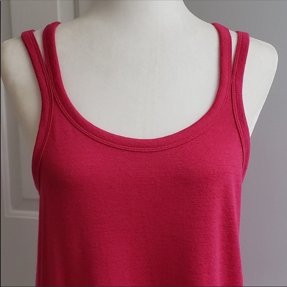 ✨ GAP Tank Top Raspberry Size M - Picture 2 of 10
